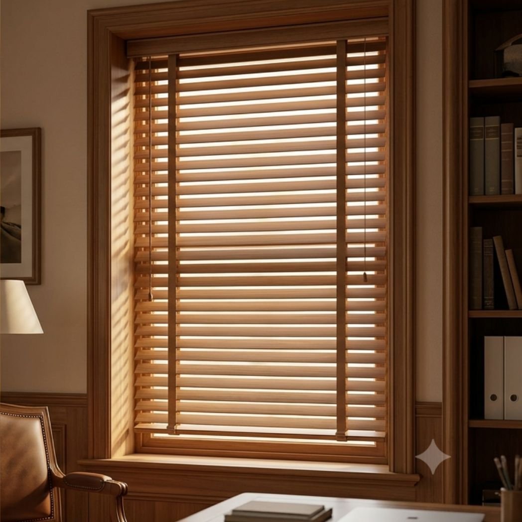 Wood-look Venetian Blind